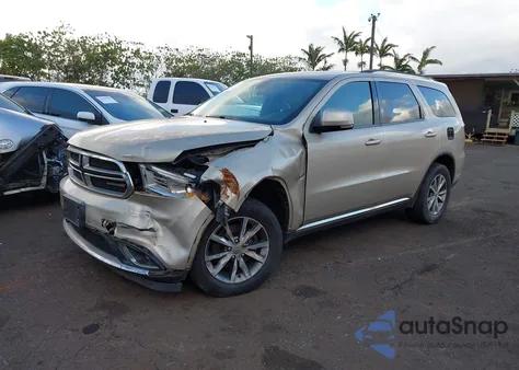 2014 Dodge Durango Limited из США, поврежденный, VIN 1C4RDJDG4EC599810